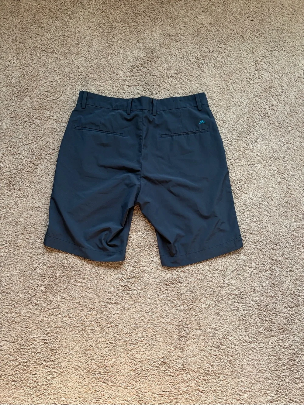J.Lindeberg Men's Performance Golf Shorts- Navy